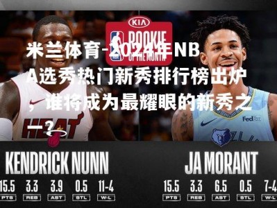 米兰体育-2024年NBA选秀热门新秀排行榜出炉，谁将成为最耀眼的新秀之一？